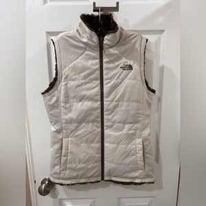 North face insulated reversible vest